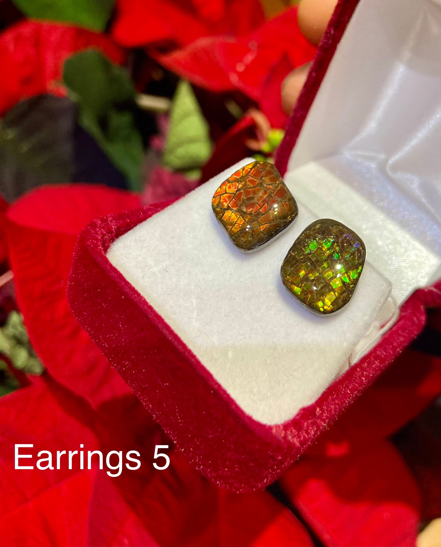 Ammolite Earrings 005