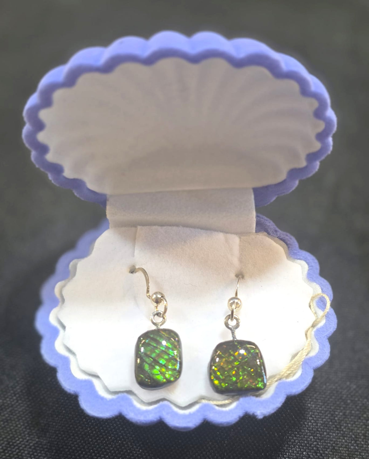 Ammolite Dangler Earrings 25-024