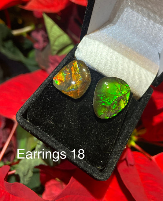 Ammolite Earrings 018